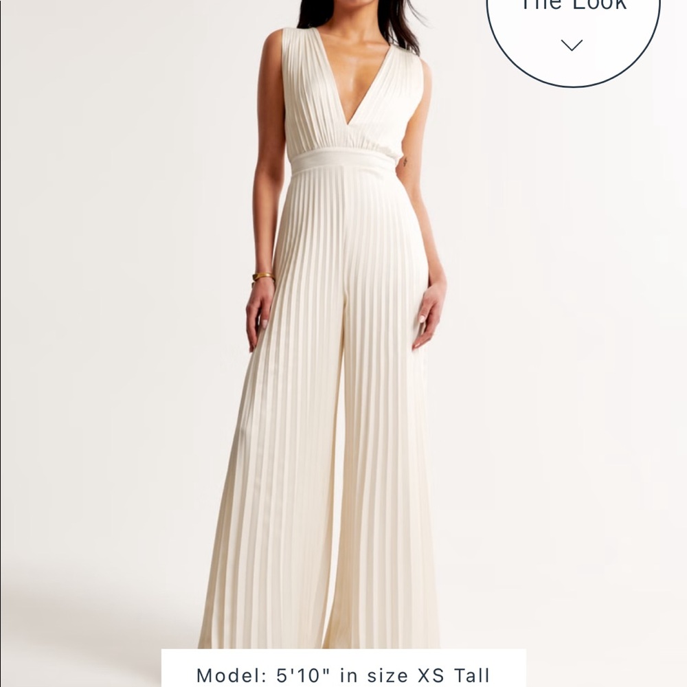 The A&F Giselle Pleated Jumpsuit
